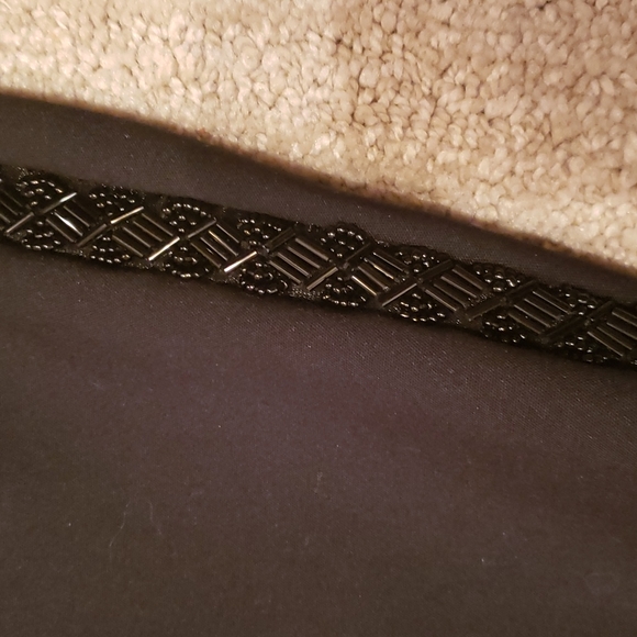 Black Trousers with Beading Detail - Picture 6 of 11